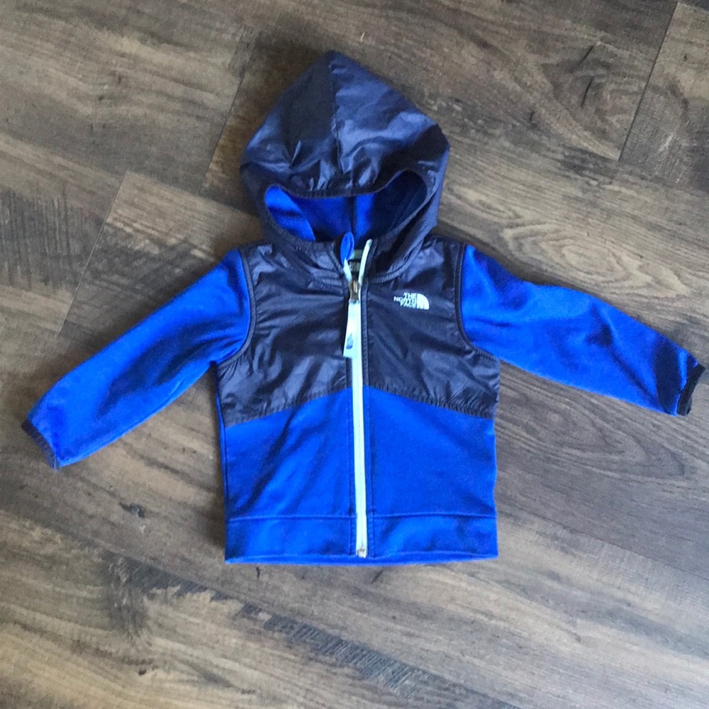 The North Face infant Galcier full zip hoodie